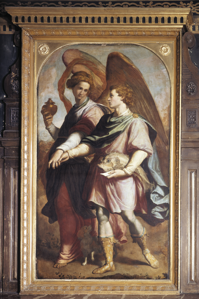 Tobie et l’ange - Santi di Tito (JM Moser) Tobie et l’ange - Santi di Tito