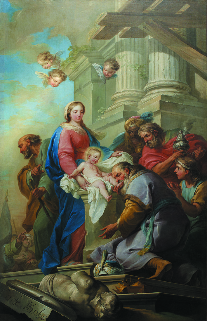 Adoration des Mages (Carle Van Loo (1705-1765)) Adoration des Mages