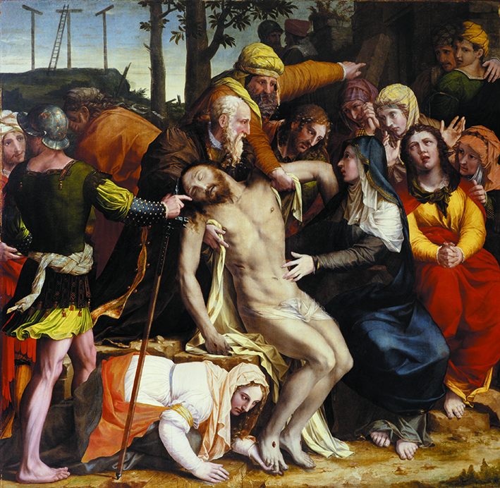 Le Christ mort descendu de la croix (Charles Dorigny) Le Christ mort descendu de la croix