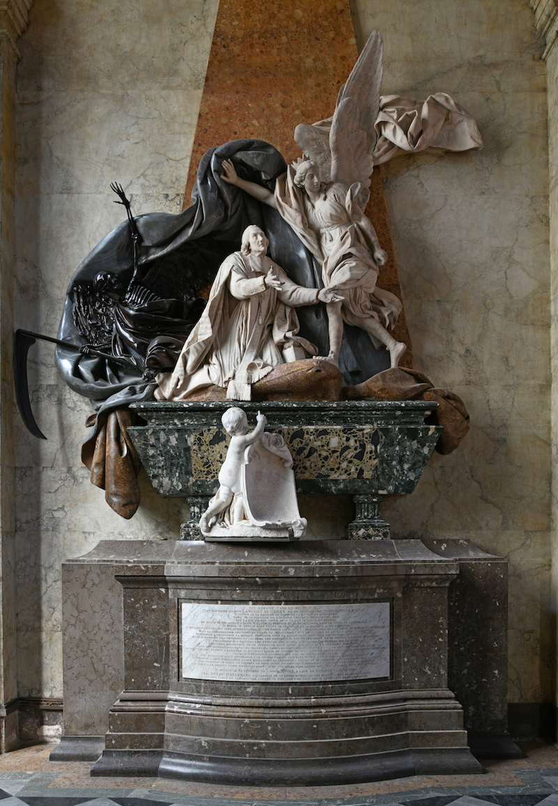 Tombeau du curé Jean-Baptiste Languet de Gergy (René Michel dit Michel-Ange Slodtz (1705-1764)) Tombeau du curé Jean-Baptiste Languet de Gergy