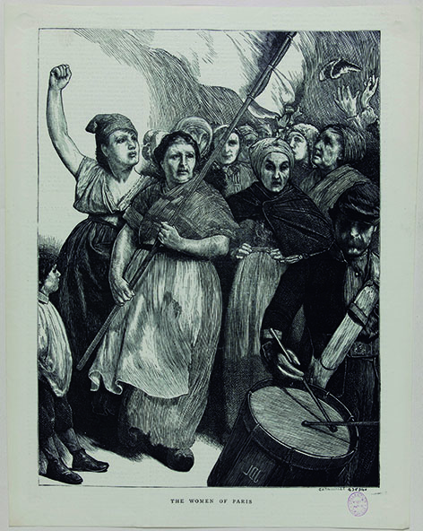 J. Dromgole Linton, The Women of Paris, 29 avril 1871 J. Dromgole Linton, The Women of Paris, 29 avril 1871