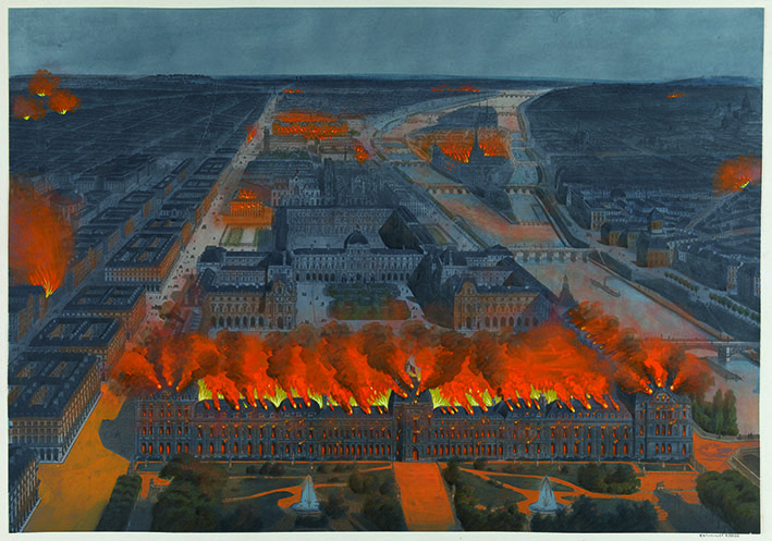 incendie des Tuileries, 24 mai 1871 incendie des Tuileries, 24 mai 1871