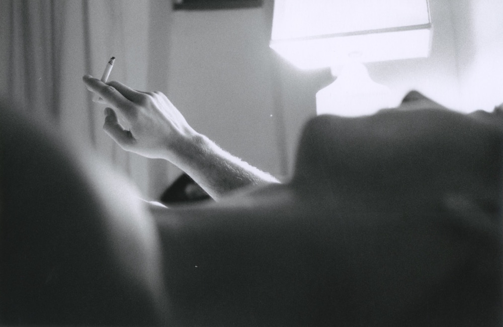 Hervé Guibert Thierry, pro l à la cigarette, n.d. (© Christine Guibert /Courtesy Les Douches la Galerie, Paris) Hervé Guibert Thierry, pro l à la cigarette, n.d.