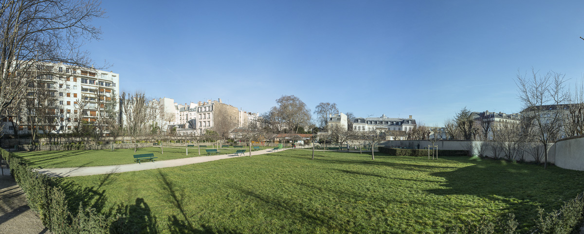 Le jardin catherine Labouré (François Grunberg / Ville de Paris) Le jardin catherine Labouré