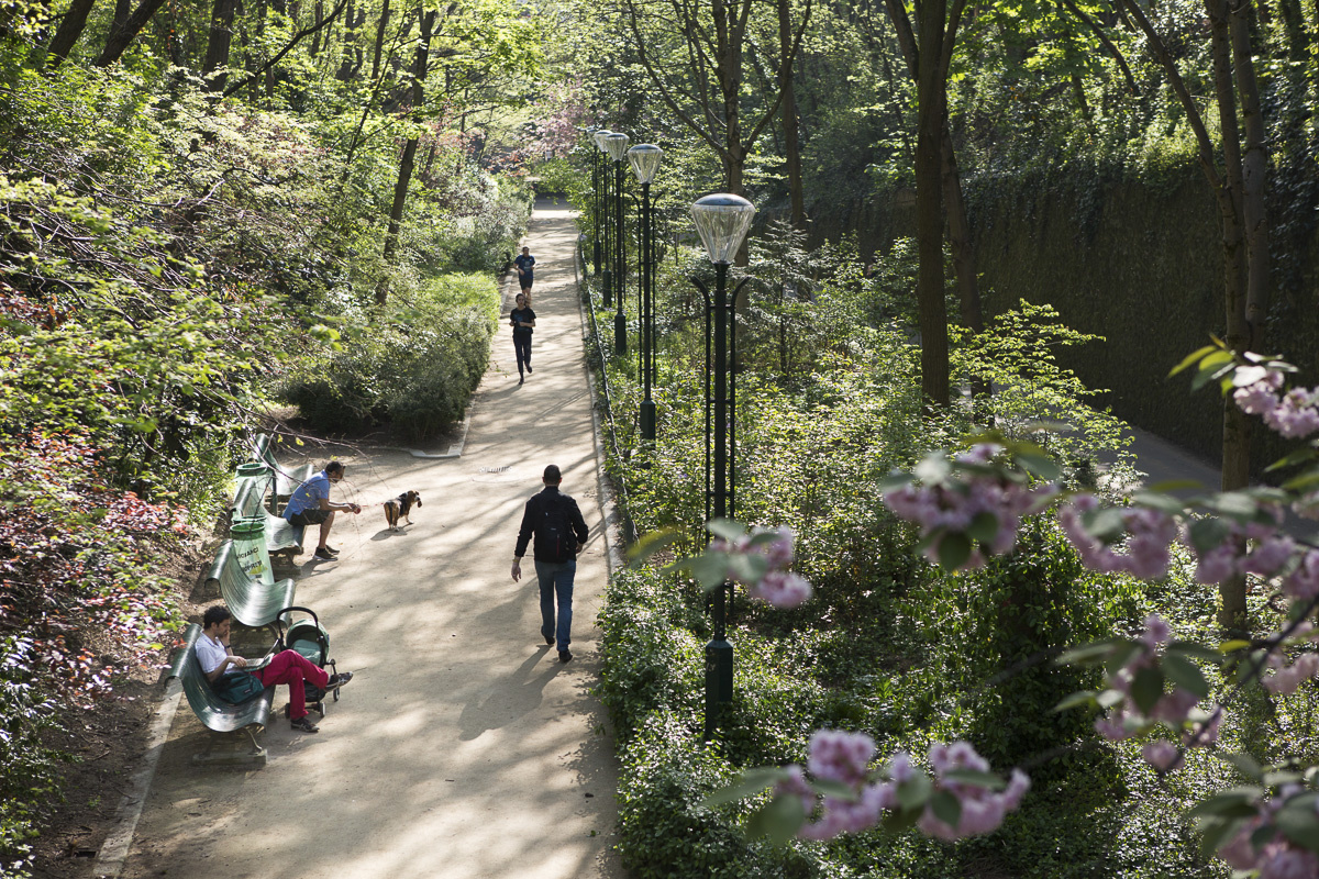 La Coulée verte. (Jean-Baptiste Gurliat / Ville de Paris) La Coulée verte.