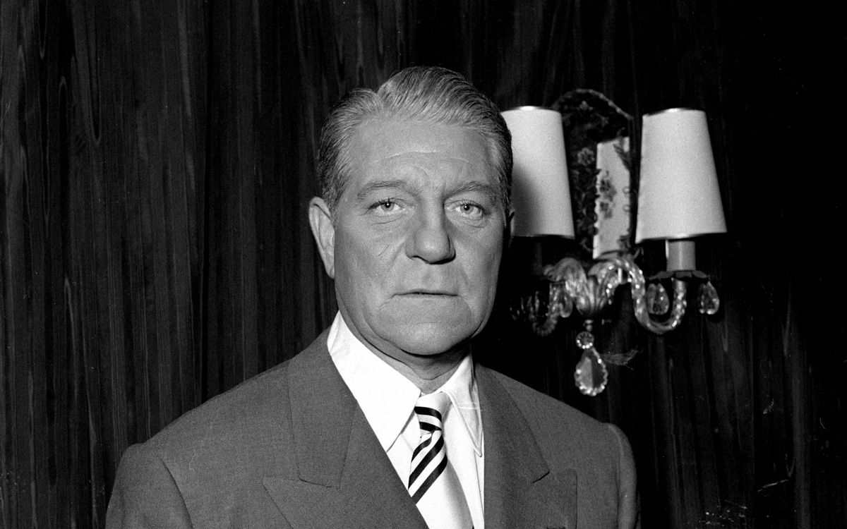 Jean Gabin dans "Touchez pas au grisbi" de Jacques Becker, 1953. (© Roger-Viollet / Roger-Viollet) Jean Gabin dans "Touchez pas au grisbi" de Jacques Becker, 1953.