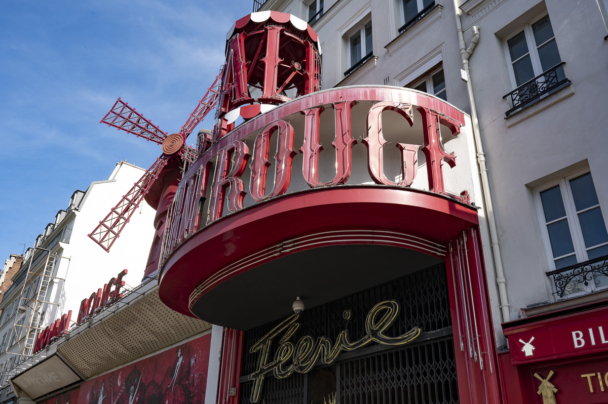 Le Moulin Rouge. (François Grunberg / Ville de Paris) Le Moulin Rouge.
