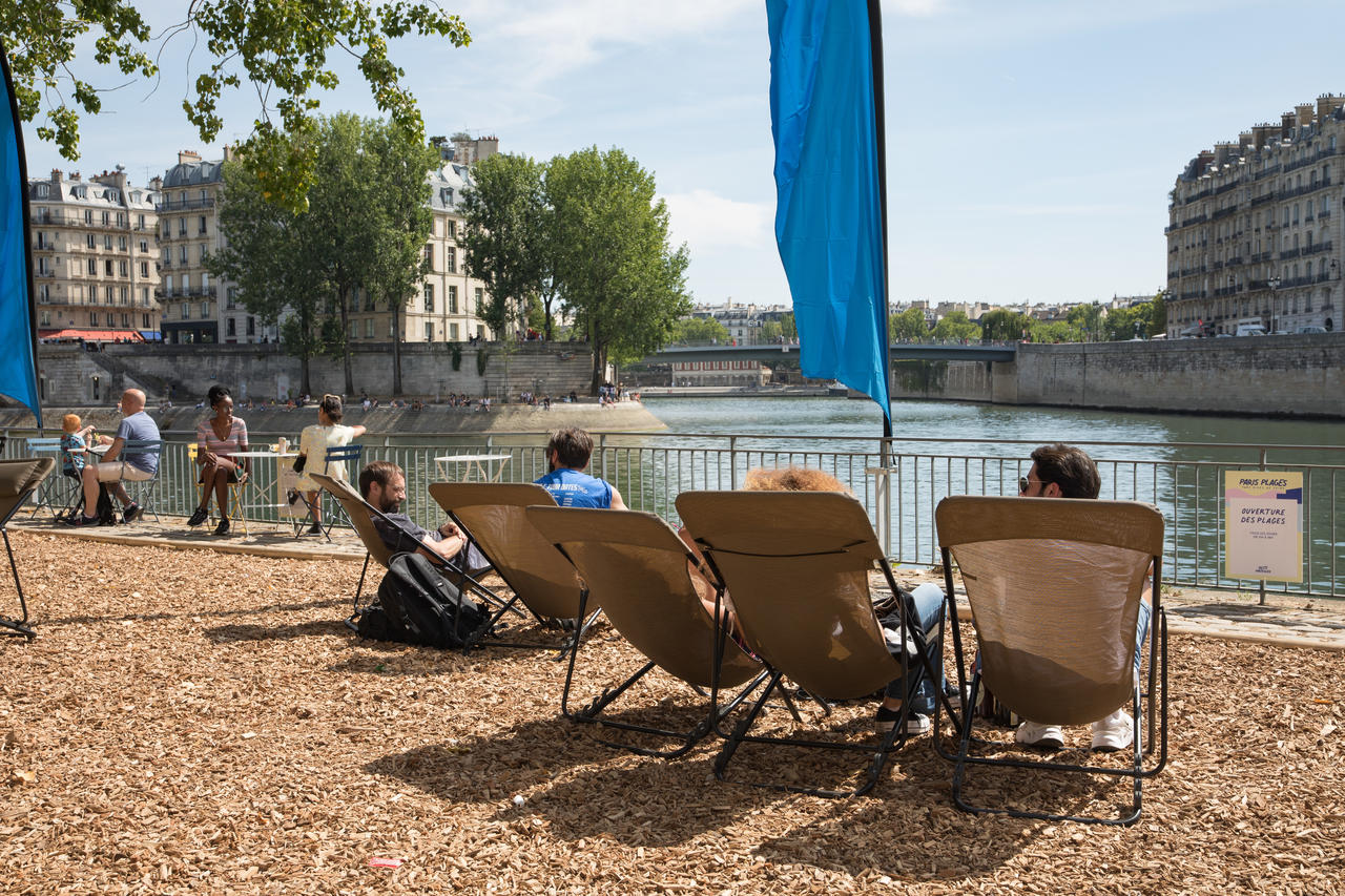 Paris Plages 2020 Rives de Seine (©Guillaume Bontemps) Paris Plages 2020 Rives de Seine