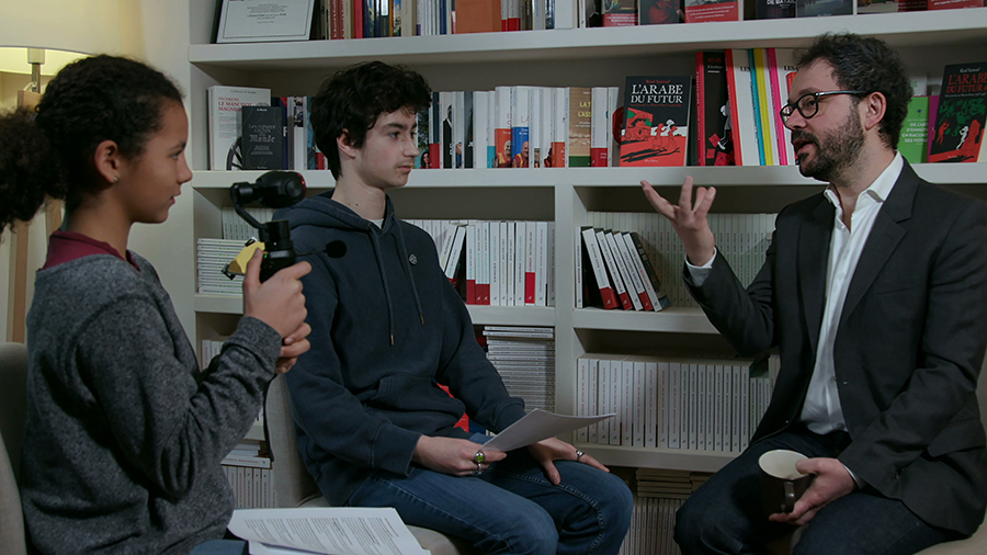 photo d'interview de Riad Satouf (YUZU Producteurs (YUZU Productions)) photo d'interview de Riad Satouf