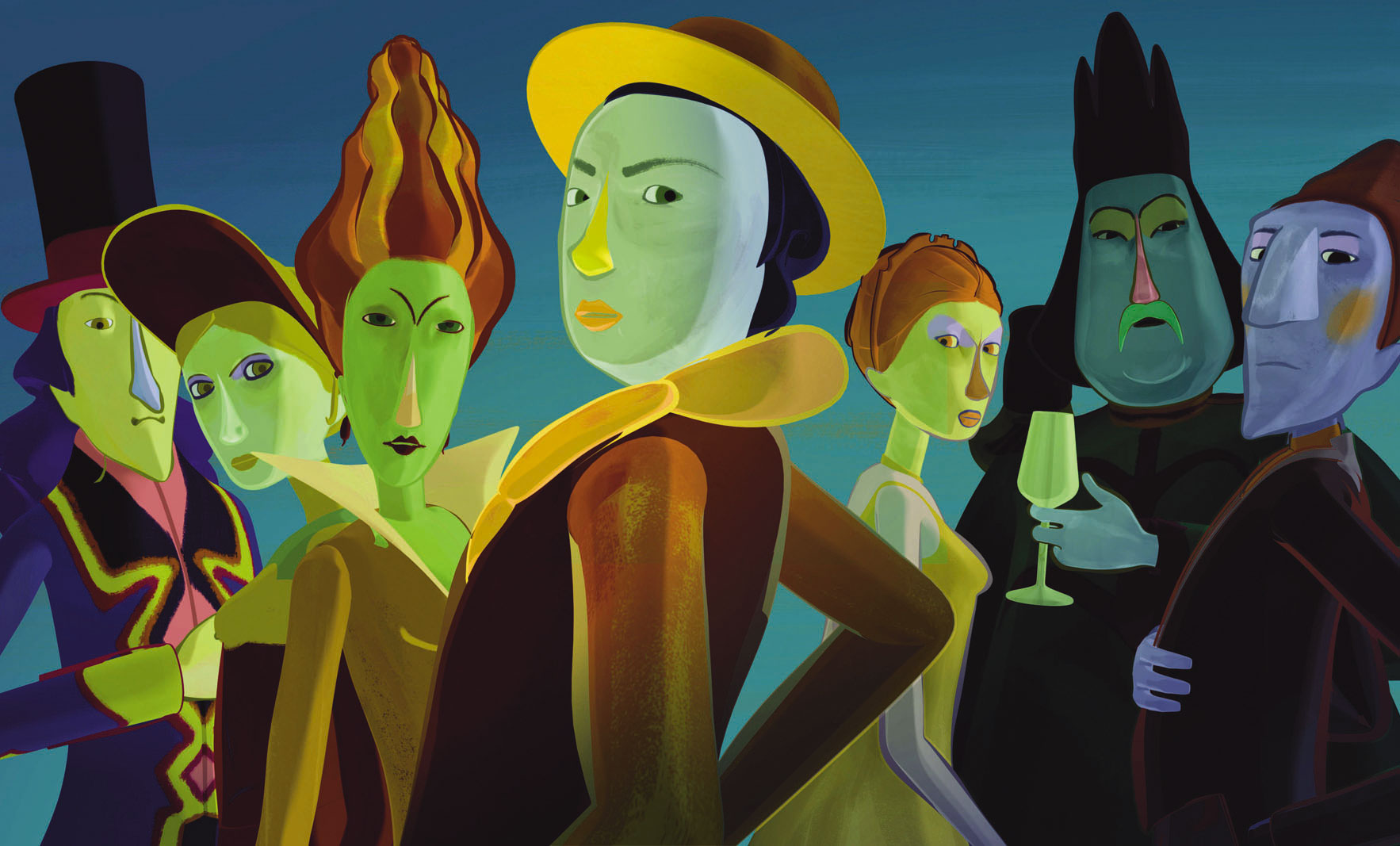 Le Tableau (© 2011 – Blue Spirit Animation – Be-Film – Blue Spirit Studio – Sinematik – France3 Cinéma – Rezo Production) Le Tableau