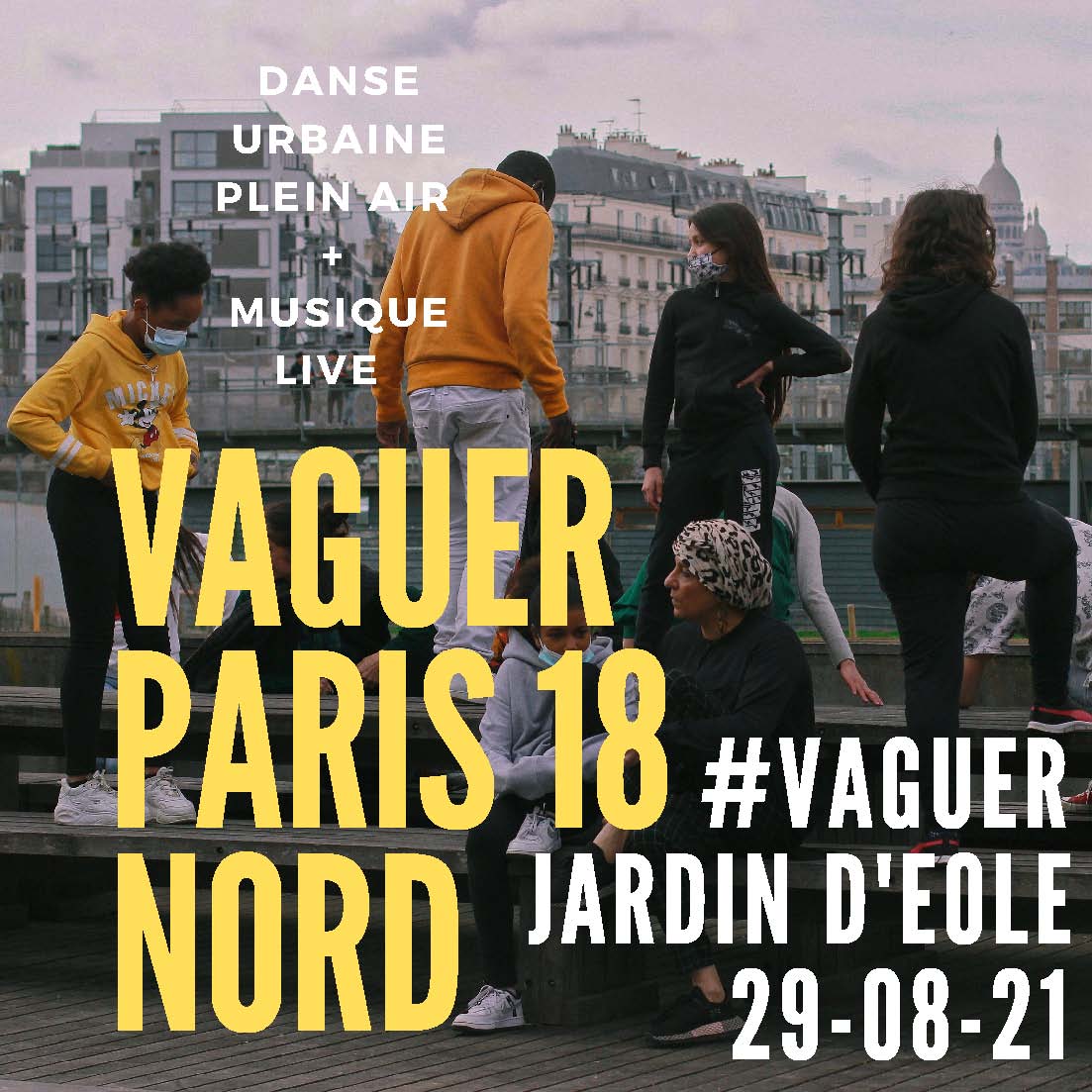 VAGUER JARDIN D'EOLE DANSE URBAINE MAUSIQUE LIVE (@Nabilla Benchourak) VAGUER JARDIN D'EOLE DANSE URBAINE MAUSIQUE LIVE