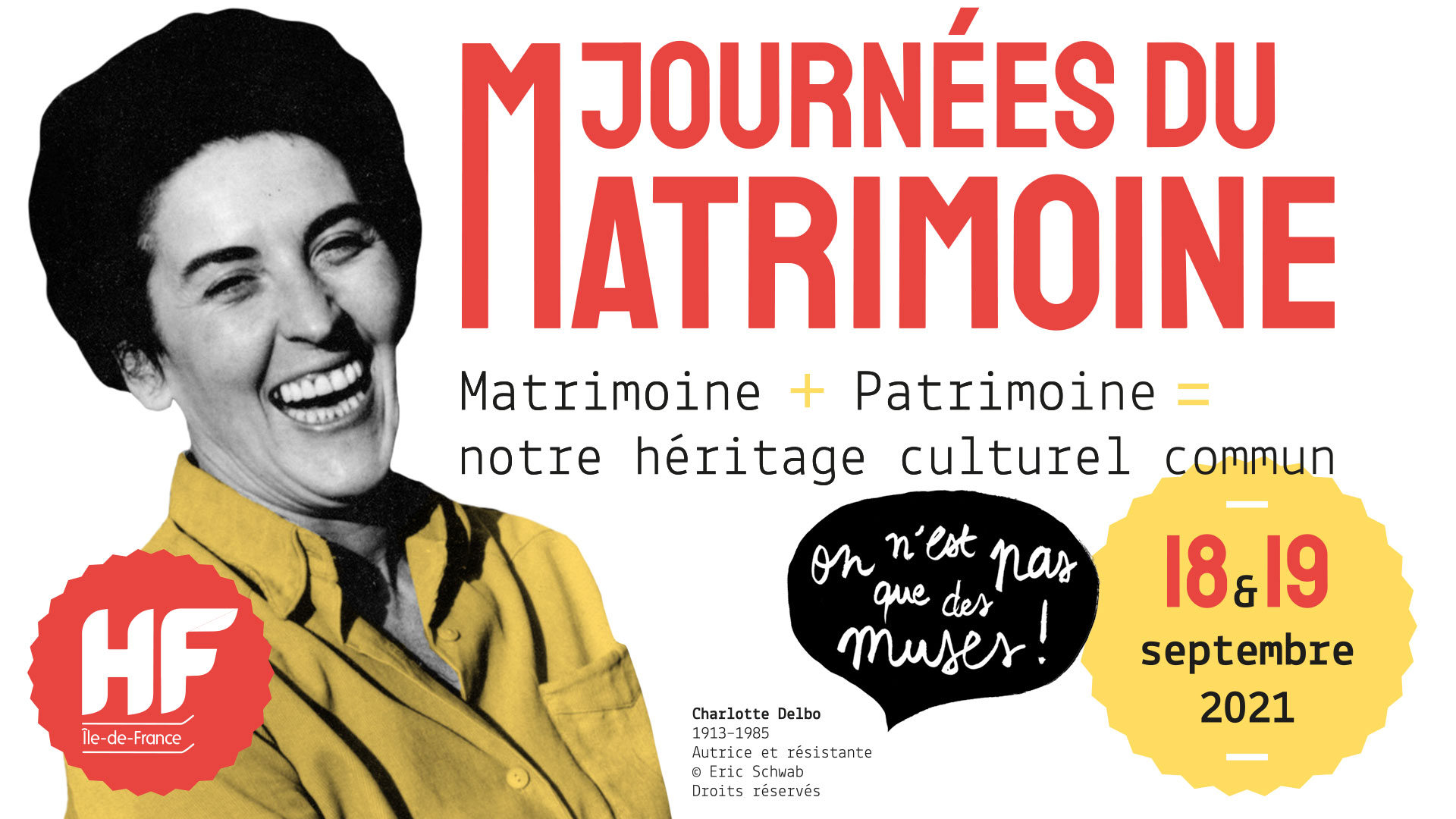 Journées du Matrimoine (HF Ile-de-France) Journées du Matrimoine