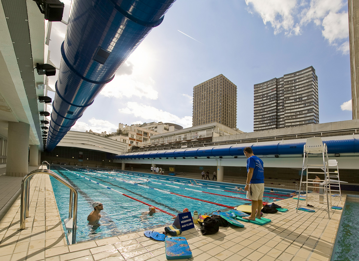 Piscine Keller, 15e (Gérard Sanz / Ville de Paris) Piscine Keller, 15e
