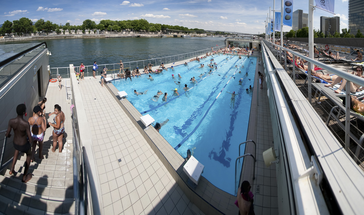Piscine Joséphine Baker (Gérard Sanz / Ville de Paris) Piscine Joséphine Baker