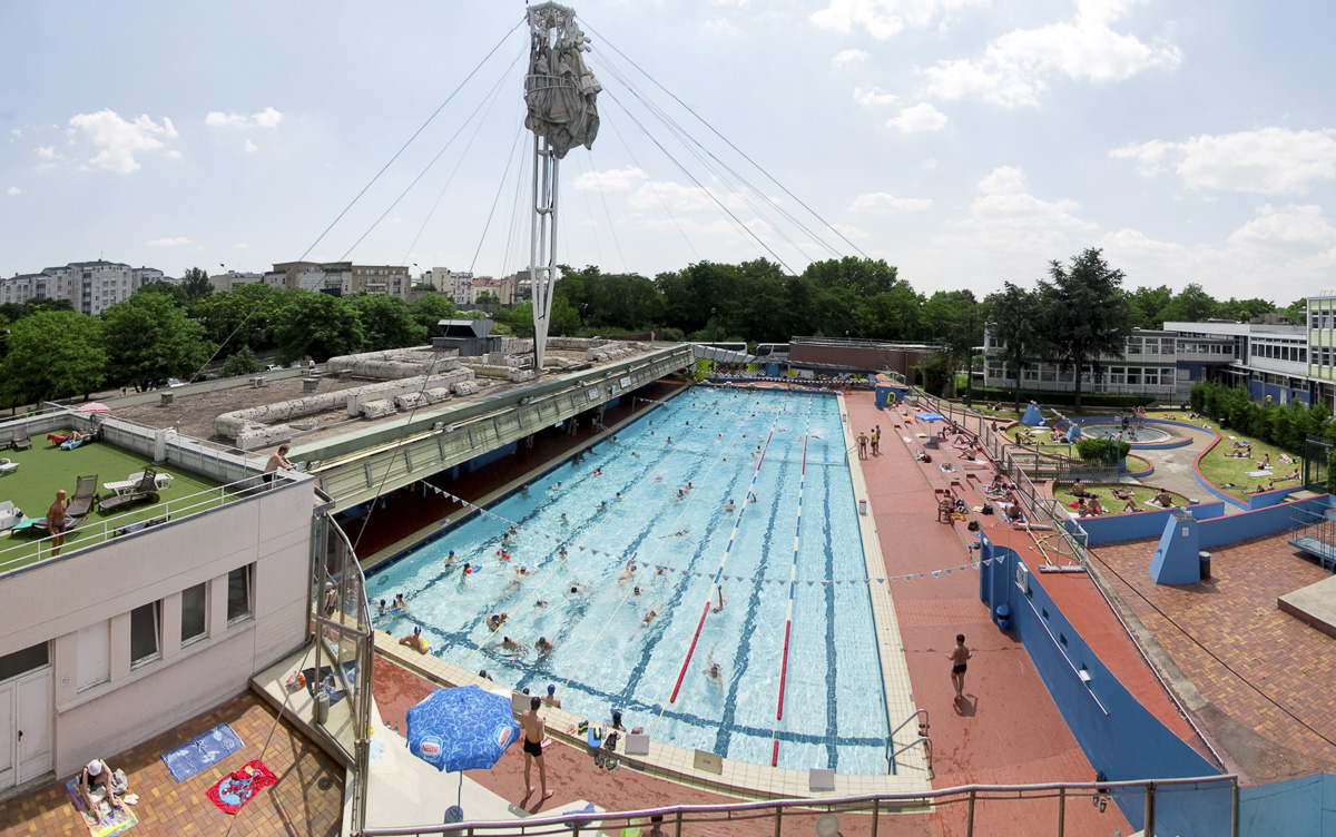 Piscine Roger Le Gall (Gérard Sanz / Ville de Paris) Piscine Roger Le Gall