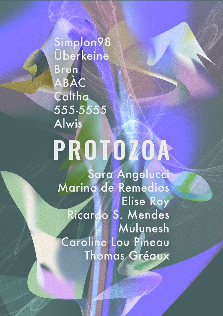 Affiche Protozoa - Soñal Sinor et u2p050 (Lucas Mateluna) Affiche Protozoa - Soñal Sinor et u2p050