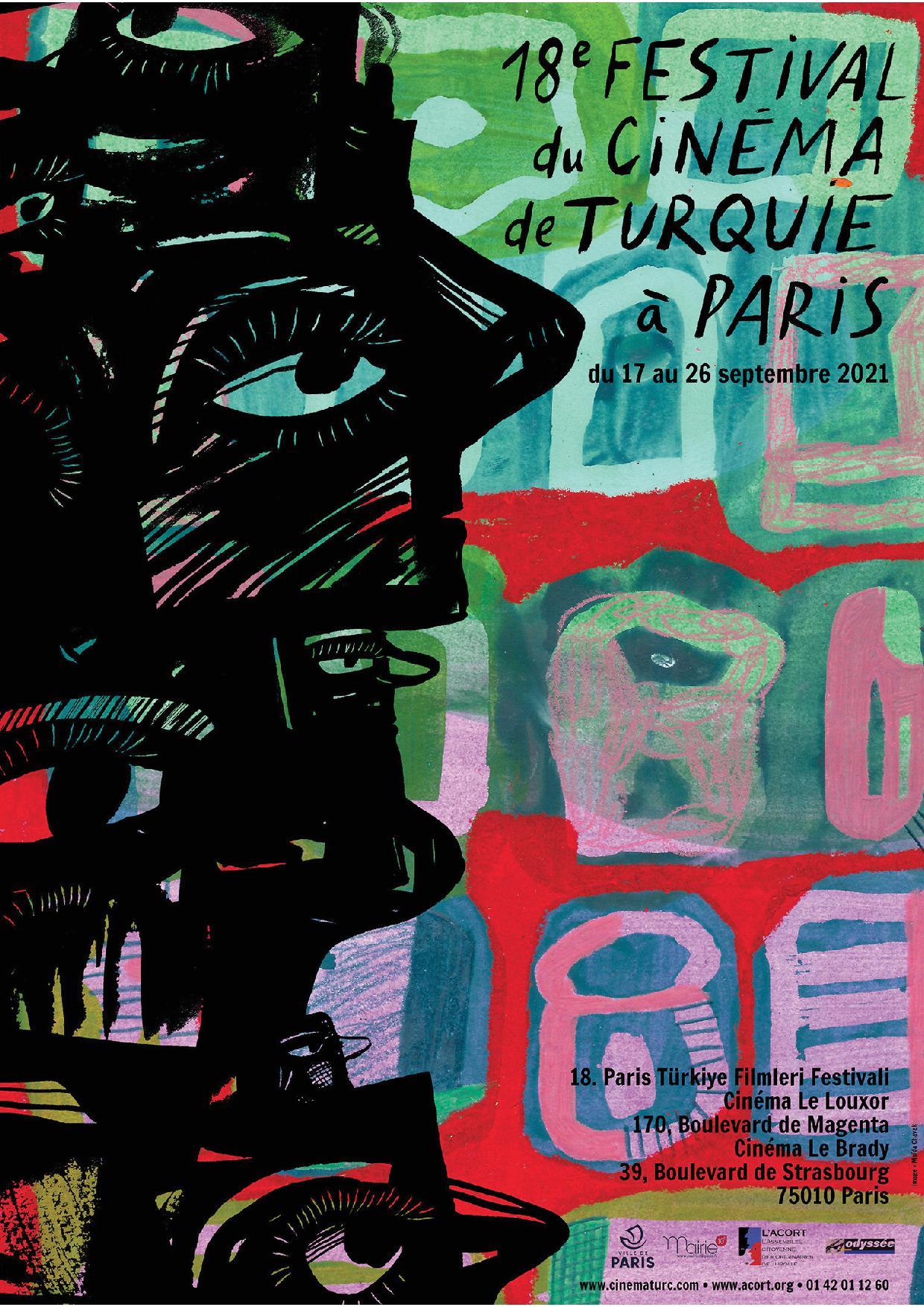 affiche _18eme festival du Cinéma de Turquie à Paris (acort) affiche _18eme festival du Cinéma de Turquie à Paris