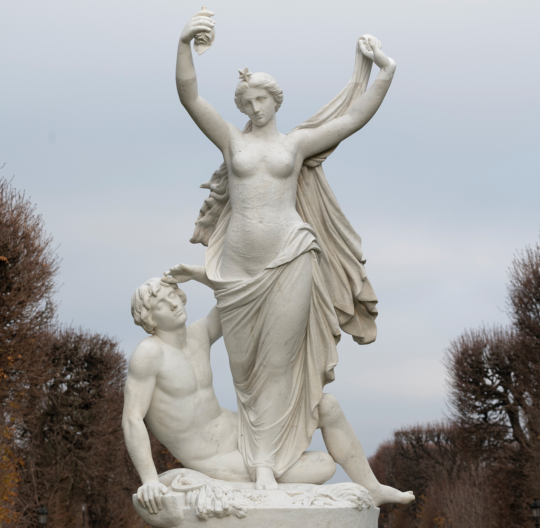 L'aurore, jardin Marco Polo (6°) (© Jean-Marc Moser/COARC/Ville de Paris) L'aurore, jardin Marco Polo (6°)