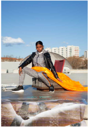 Oeuvre de Melika Shefahi, intitulée Kanelle, de la série Rapproche, de 2018-2019, une photographie. (Melika Shefahi, Kanelle, de la série Rapproche, 2018-2019, photographie. Crédit-photo : Melika Shafahi) Oeuvre de Melika Shefahi, intitulée Kanelle, de la série Rapproche, de 2018-2019, une photographie.