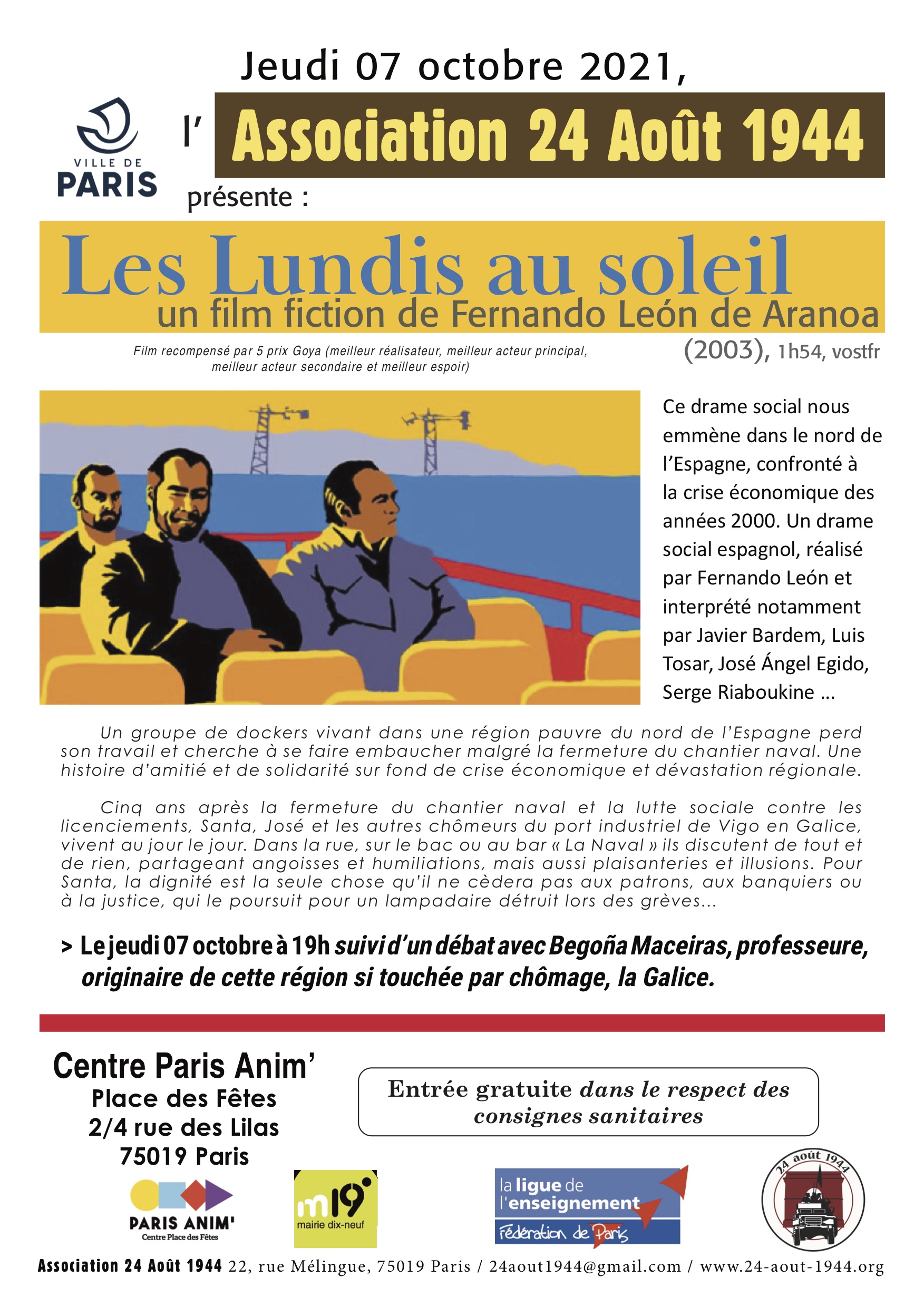 projection débat l'espagne sur fond de crise économique (© association 24 août 1944) projection débat l'espagne sur fond de crise économique