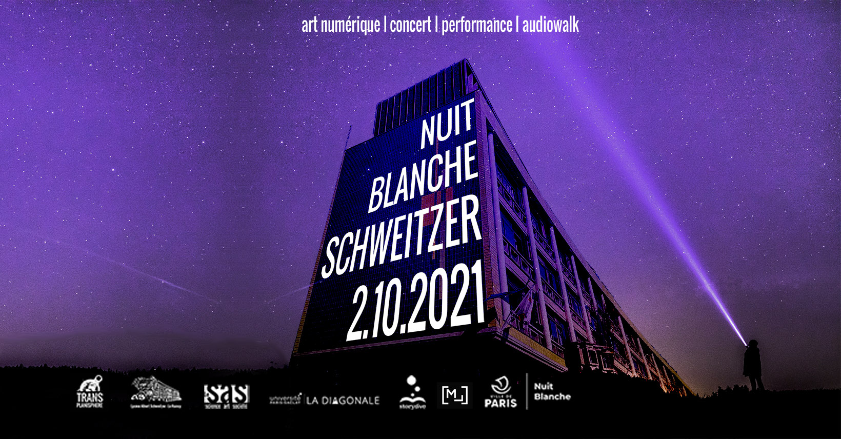 Nuit Blanche au Lycée Schweitzer (© La Transplanisphère) Nuit Blanche au Lycée Schweitzer