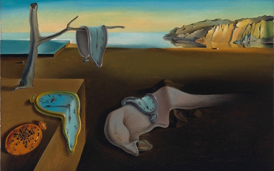 Salvador Dalí, The Persistence of Memory, 1931, oil on canvas, 21.4 x 33 cm,