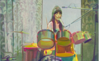 Nina Childress, Karen fond vert, 2018
