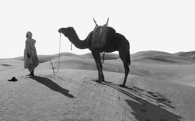 La prière au désert dans le Sahara algérien, Vers 1900 1693-9