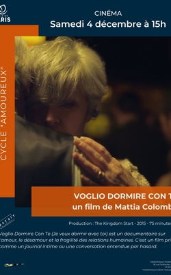 Affiche de Voglio dormire con te, de Mattia Colombo