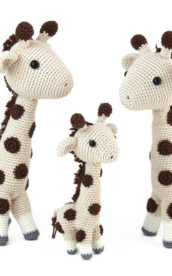 Girafe amigurumi