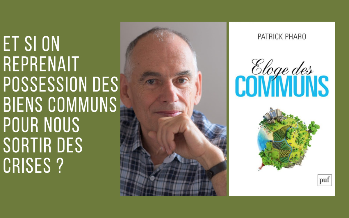 Rencontre avec Patrick Pharo autour des biens communs à la bibliothèque Sorbier | 
