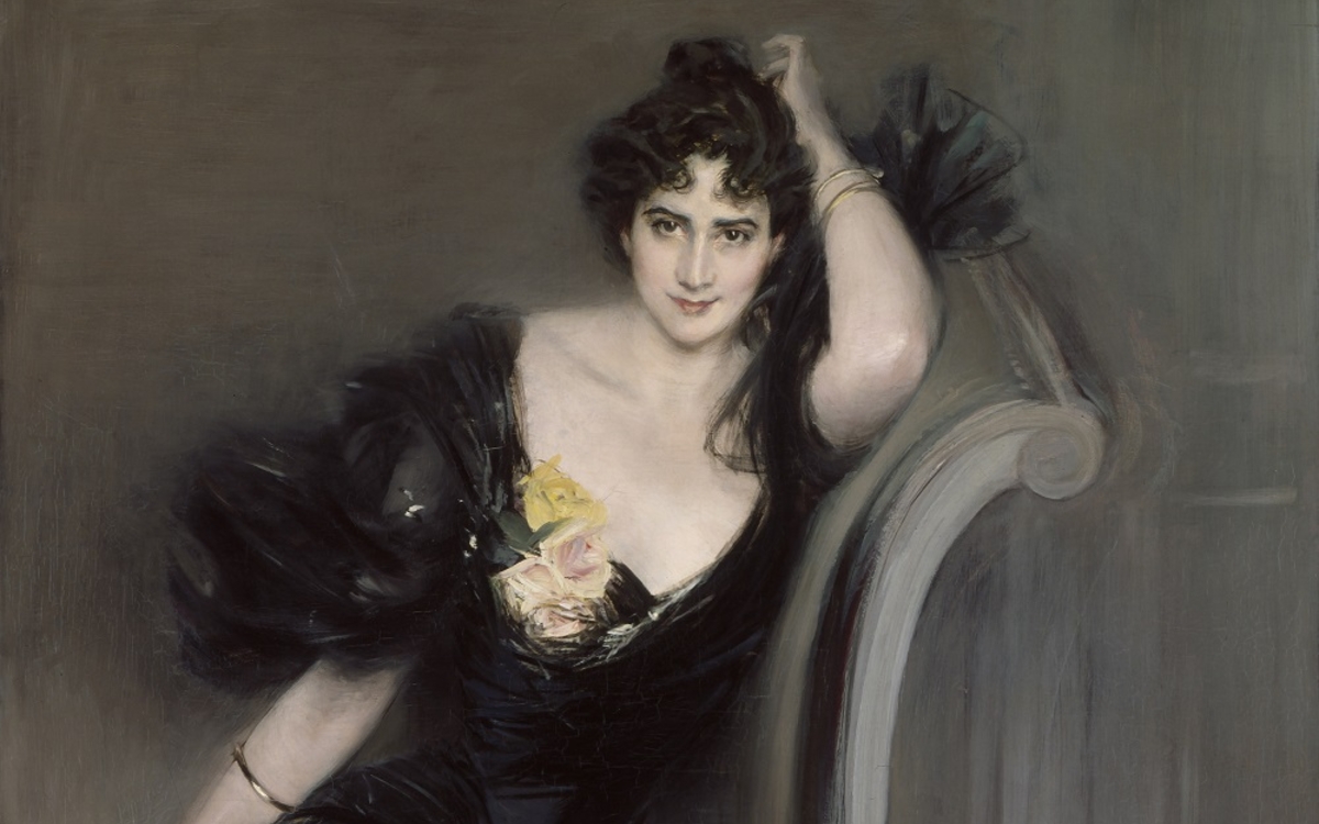 Portrait de Gertrude Elizabeth (née Blood), Lady Colin Campbell, 1894, huile sur toile, National Portrait Gallery, Londres