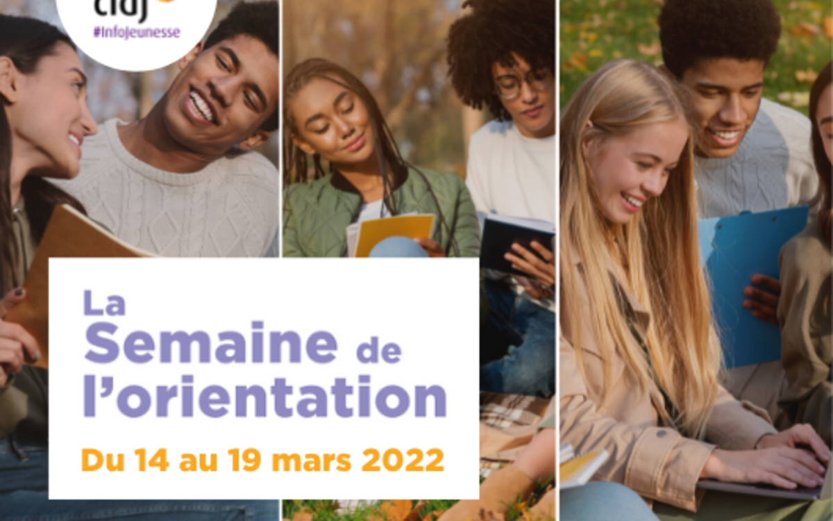 Visuel semaine de l'orientation du CIDJ