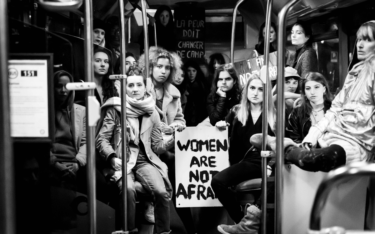Women are not afraid