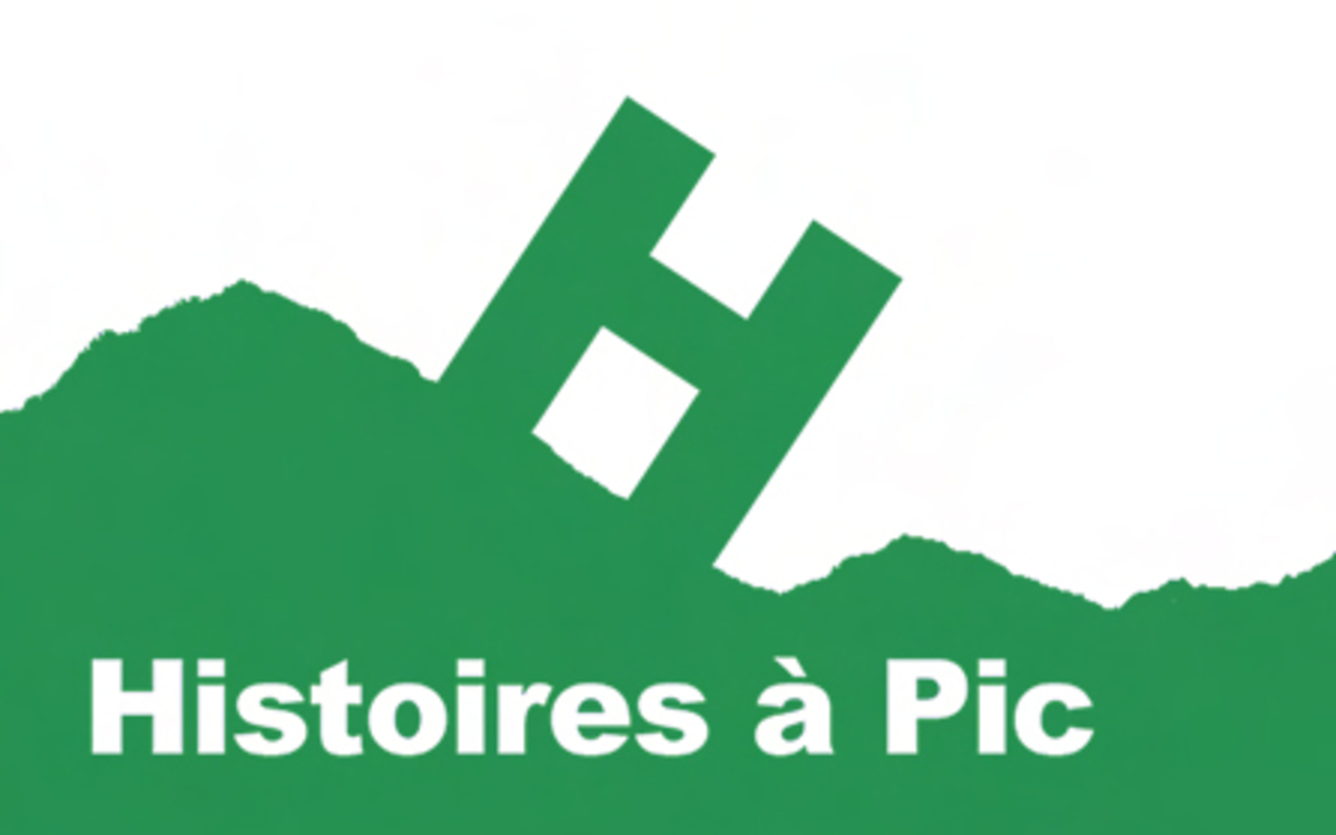 Logo Histoires à Pic de couleur verte