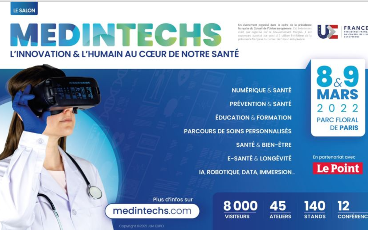 Grand public, professionnels de la santé, venez découvrir gratuitement les acteurs innovants au coeur de votre santé ! 