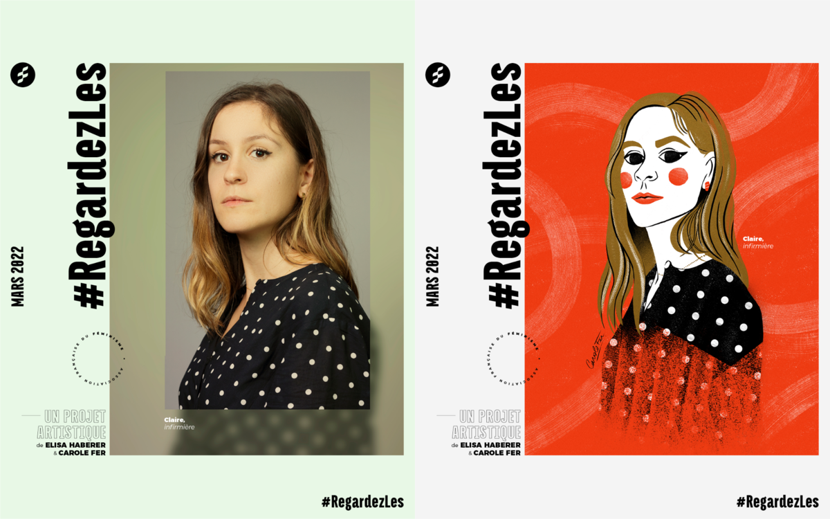 Lancement du projet #RegardezLes par l'Association Française du Féminisme