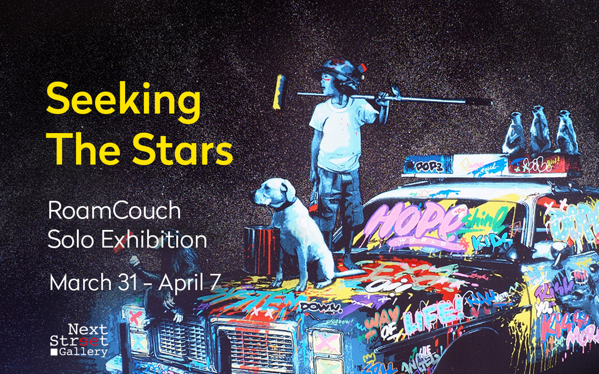 Street Art Roamcouh Painting Art Urban Paris Opening Sortir a paris Vernissage Marais