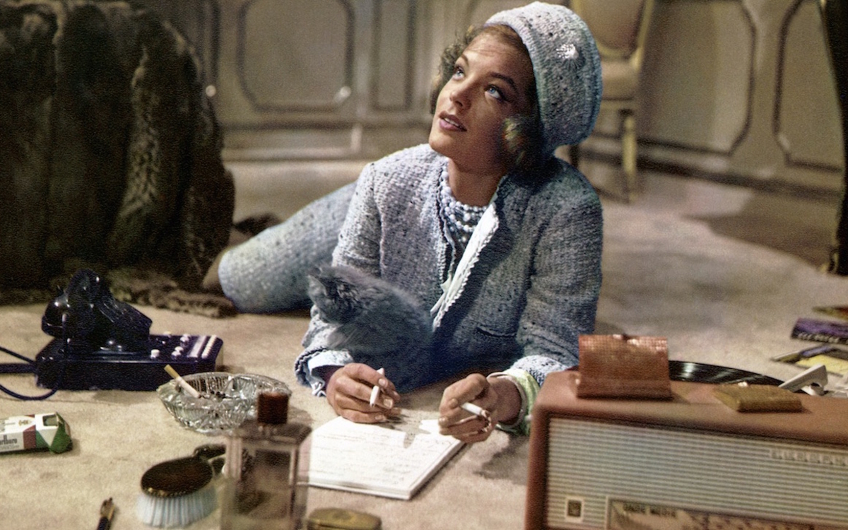 Romy Schneider dans l’épisode Il lavoro de Luchino Visconti, dans le film à sketchs Boccaccio '70 
