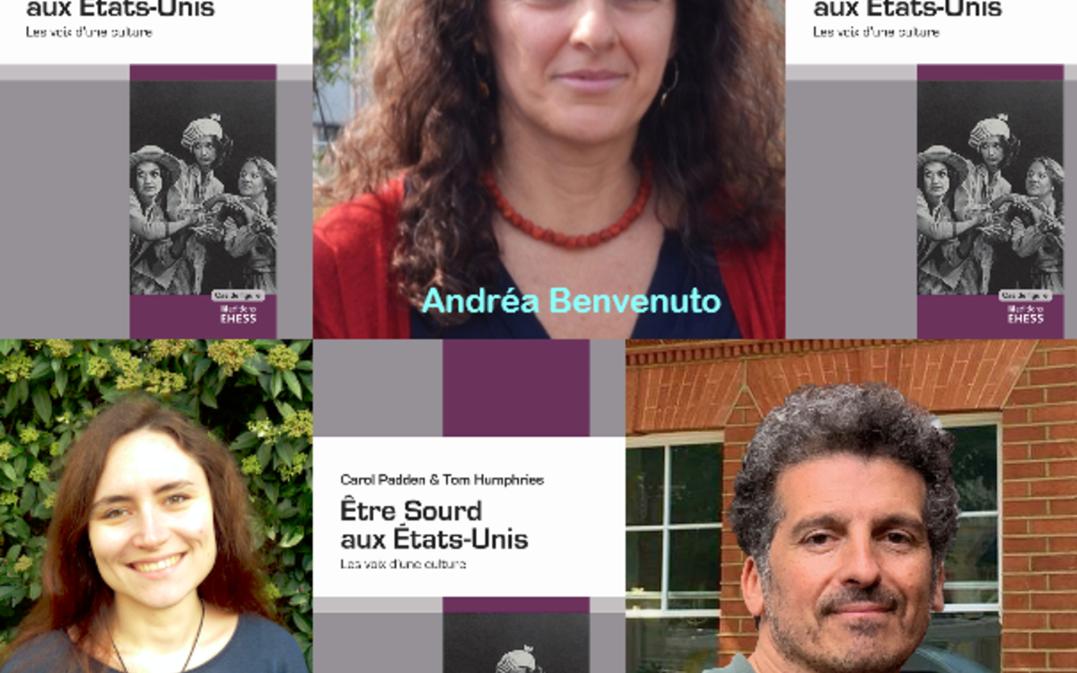 Conférence sur la situation des sourds en France et aux Etats-Unis, leur culture et la langue des signes
