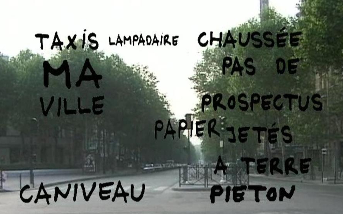 Georges (...) Perec, propos amicaux autour d'Espèces d'espaces