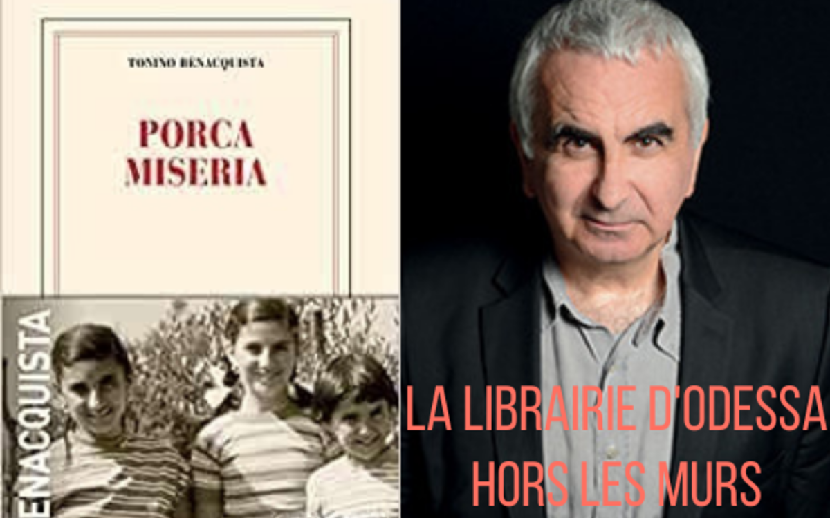 Portrait de l'auteur et couverture de son llivre