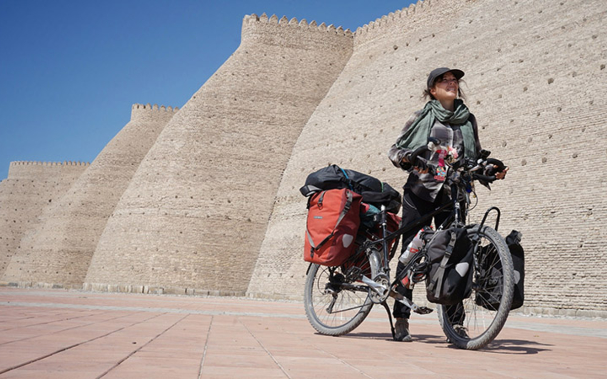 Rencontre avec une grande voyageuse : Aurélie Gonet Dijon-Pékin à vélo | 