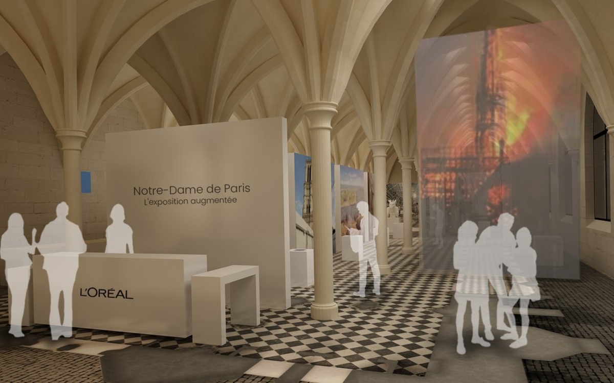 Notre-Dame de Paris, l'exposition augmentée