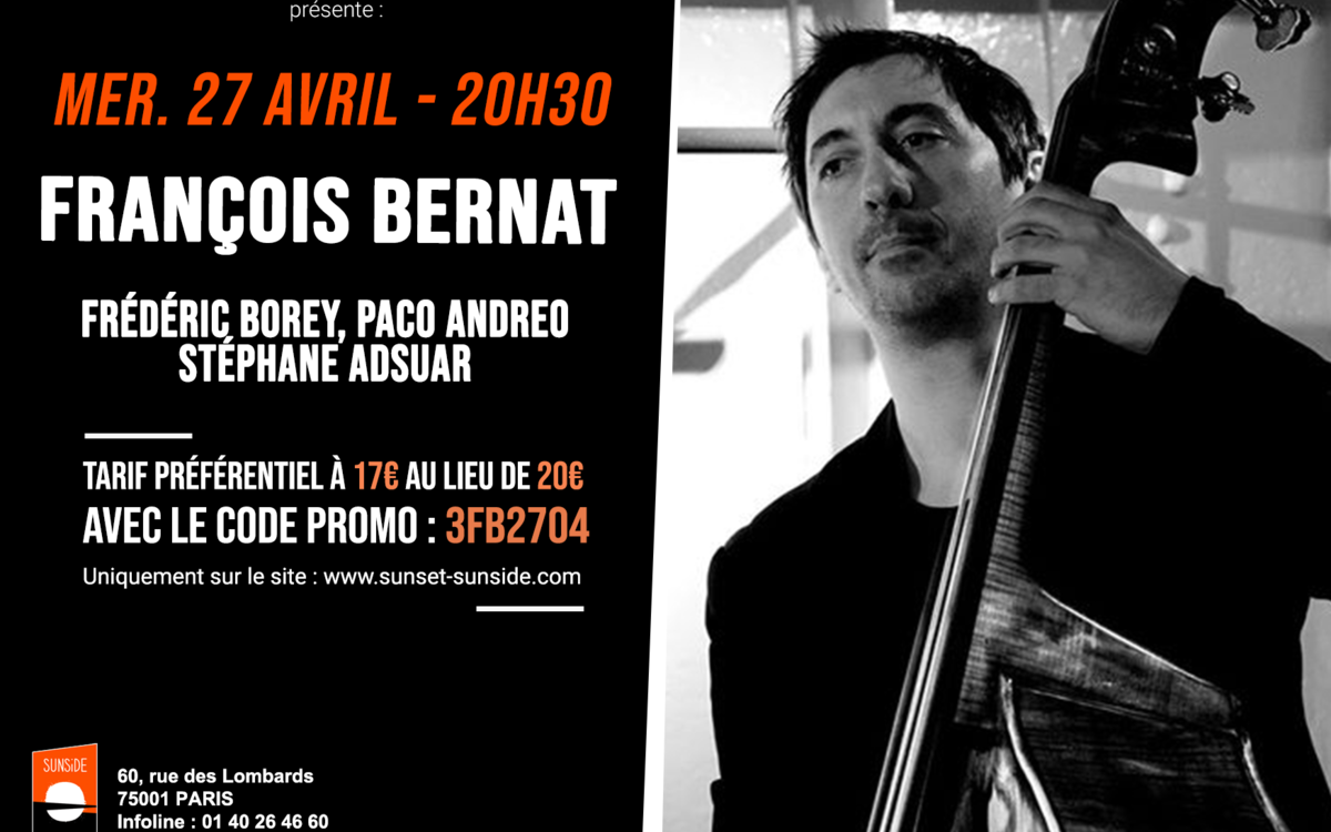 Après un premier quartet autour de la musique de Miles Davis, qui donnera naissance à un disque très bien critiqué, et la co-organisation des D’Addario Jazz Session depuis maintenant six ans, j’éprouve le besoin de continuer mon parcours autour de ce nouveau projet: Un quartet sans instrument harmonique, avec Frédéric Borey au saxophone, Paco Andreo au trombone, et Stéphane Adsuar à la batterie, dont le répertoire est exclusivement composé de compositions personnelles. Une formation qui laisse la possibilité de créer des espaces musicaux ouverts, qui parfois cèdent à des improvisations collectives plus intenses, et une écriture mélodique à deux voix, qui m’a toujours intéressé en terme de composition.