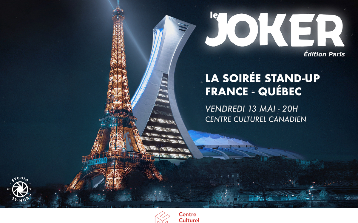 Affiche soirée le Joker au Centre culturel canadien