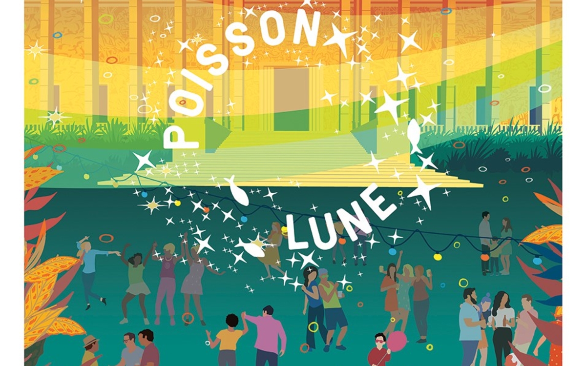 Affiche Poisson Lune