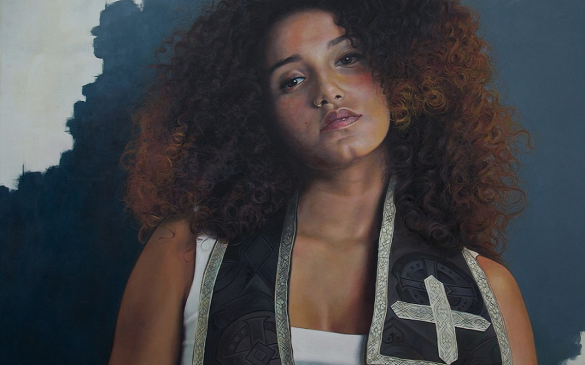 Mauro Maugliani - Le fruit défendu - Huile sur toile, 2022 - 114 x 162 cm