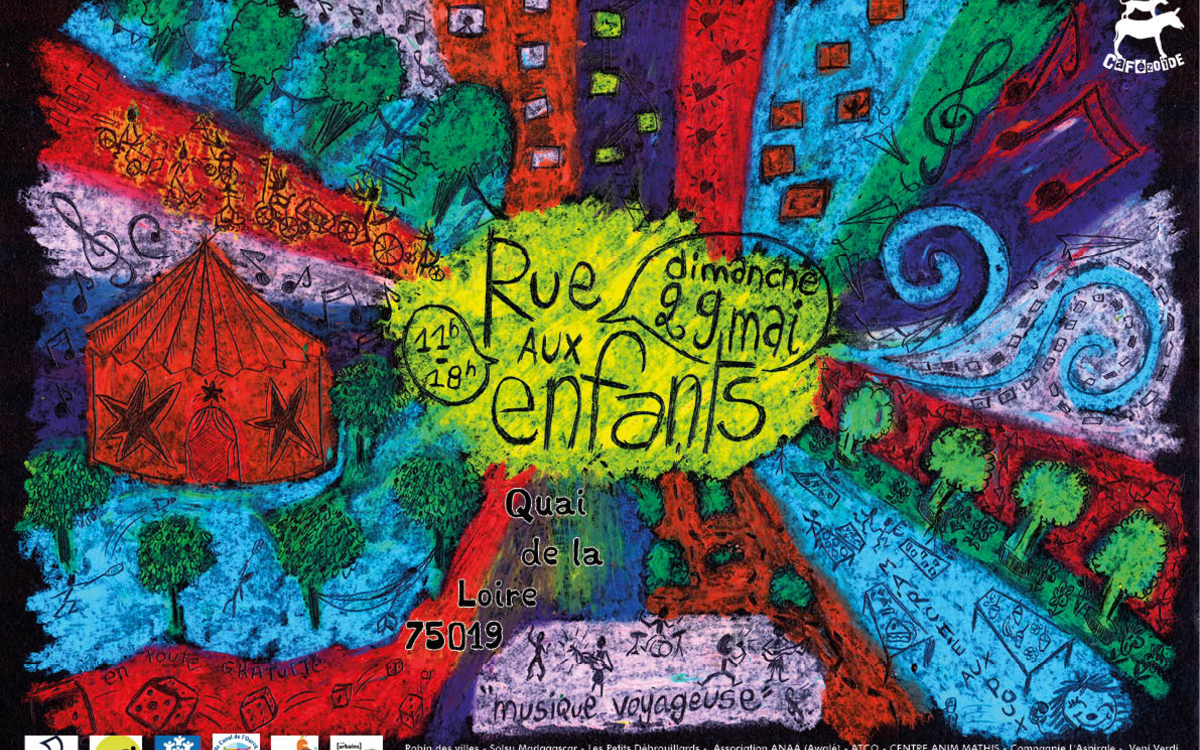 Une affiche pleine de couleurs pour cet événement !