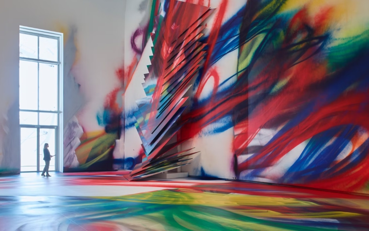 Katharina Grosse, Splinter, 2022  